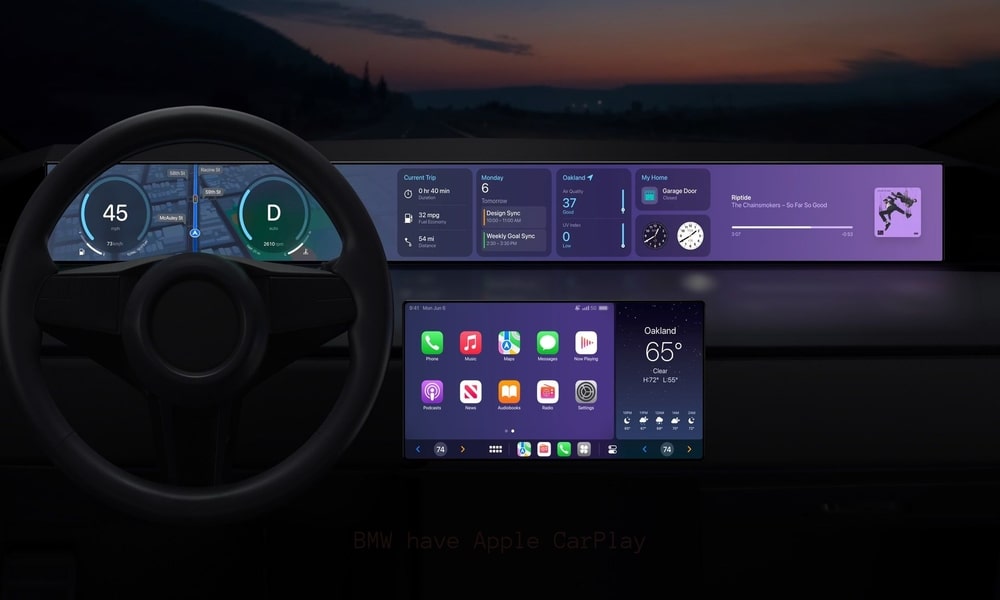 Does BMW have Apple CarPlay