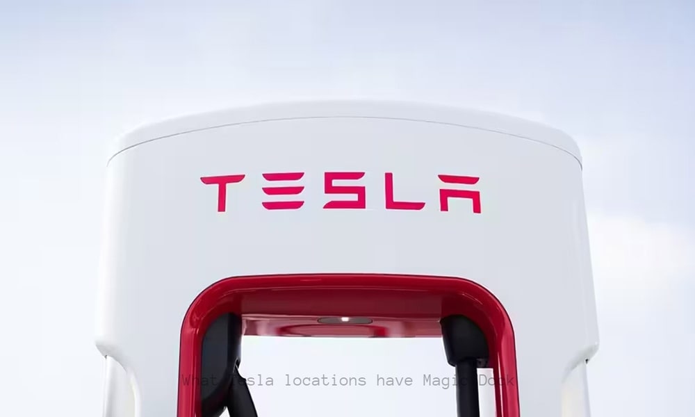 What Tesla locations have Magic Dock