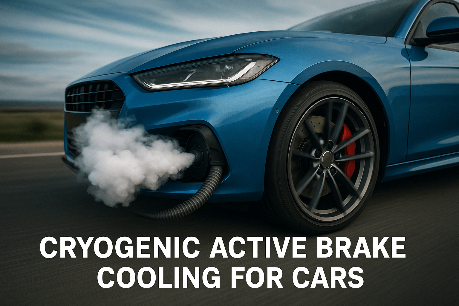 Cryogenic Active Brake Cooling for Cars