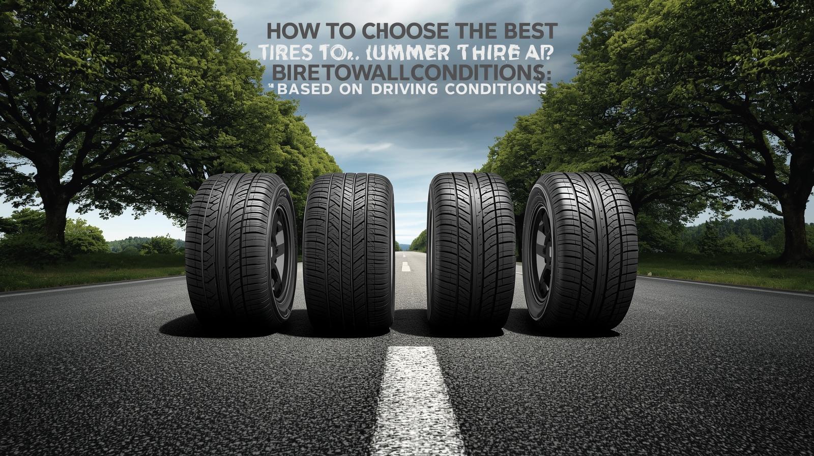 How to Choose the Best Tires for Your Car Based on Driving Conditions